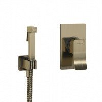 WasserKRAFT Exter A01652 Гигиенический душ - комплект со смесителем (бронза)