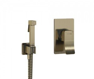 WasserKRAFT Exter A01652 Гигиенический душ - комплект со смесителем (бронза)