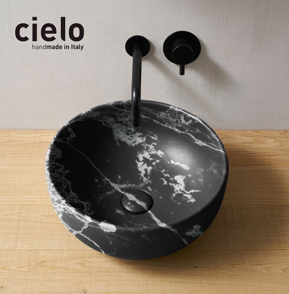 Ceramica CIELO Shui SHBA40 BC - Раковина накладная на столешницу O 40 ...