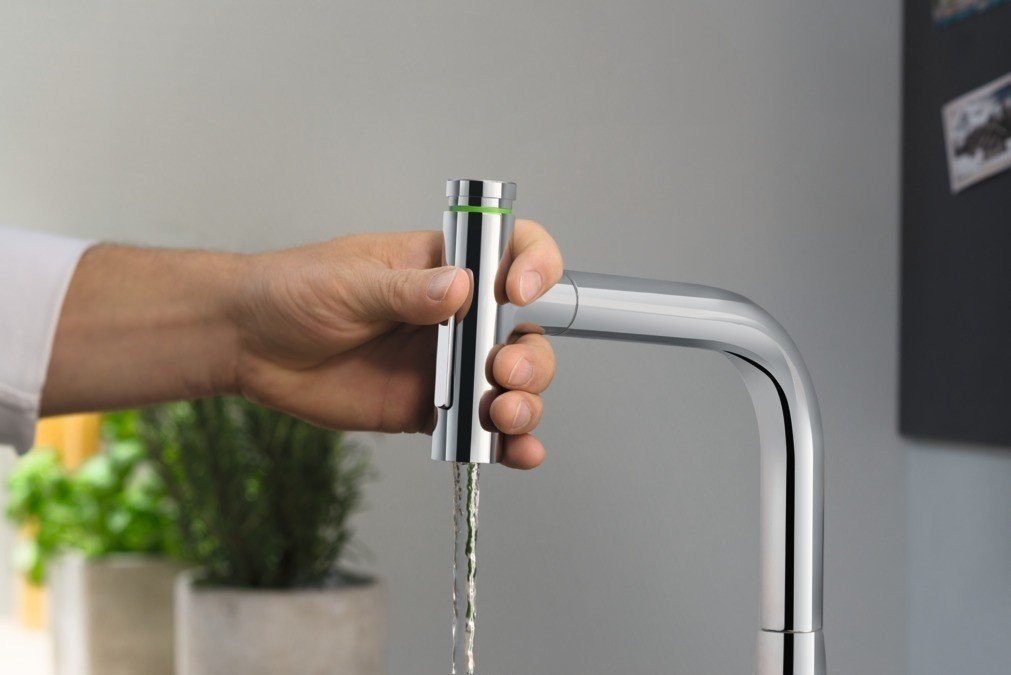 Hansgrohe Metris Select M71 73819000 Высокий смеситель для Hansgrohe Metris Select M71 73819000 Высокий смеситель для