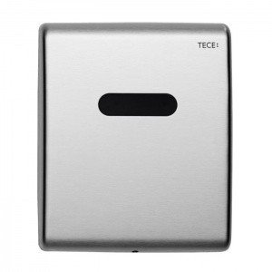 TECE Planus 9242352 Электронная панель смыва для писсуара | питание от сети (нержавеющая сталь, сатин)