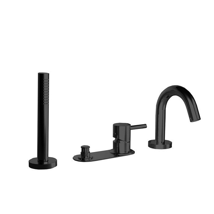 Bongio ON 68531NM0DPR Смеситель на борт ванны (черный матовый | хром ...