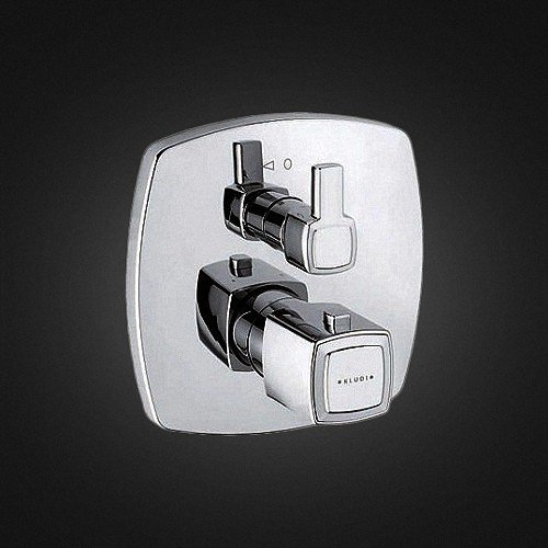 KLUDI Q-BEO 508350542 Смеситель термостат для душа (хром), купить в ...