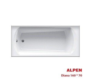 ALPEN Diana AVP0032 акриловая ванна 160 * 70 (прямоугольная)