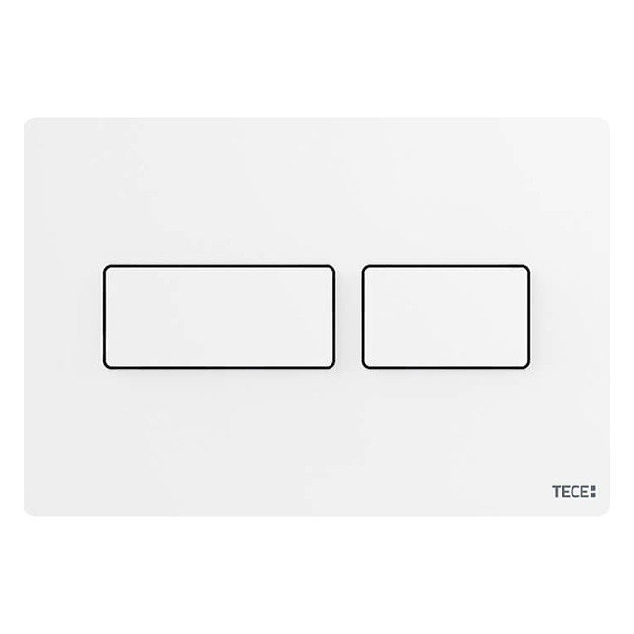 TECE Solid 9240433 Накладная панель смыва для унитаза (белый матовый)