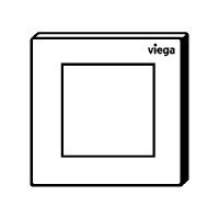 Viega Prevista "Visign for Style 21" 8611.2 арт. 774516 Кнопка смыва для писсуара (хром матовый)