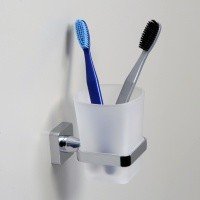 WasserKRAFT Dill K-3928 Стакан для зубных щёток подвесной (хром)