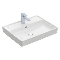 Villeroy Boch Collaro 4A3360RW Раковина для ванной комнаты 600x470 мм ceramicplus (белый камень).
