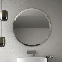 ArtCeram Round ACS009 Зеркало для ванной на 80 см