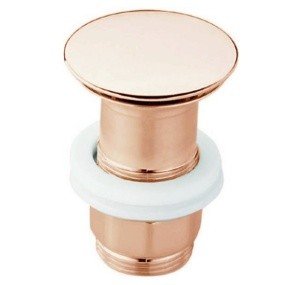 Cisal ZA0016102P Сливной гарнитур | донный клапан - для раковин без перелива (розовое золото)