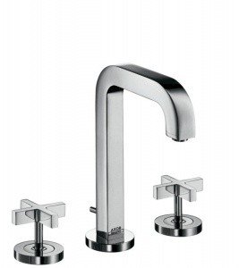 Hansgrohe Axor Citterio 39133000 Смеситель для раковины на 3 отверстия (хром)