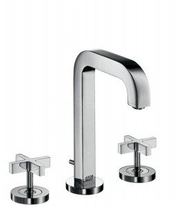 Hansgrohe Axor Citterio 39133000 Смеситель для раковины на 3 отверстия (хром)