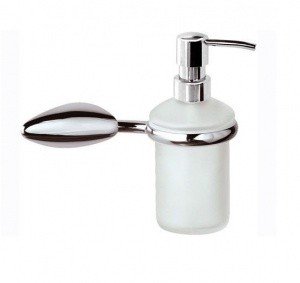 REMER Zip ZP13 Дозатор для жидкого мыла подвесной (матовое стекло | хром)