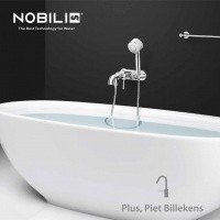 NOBILI Plus PL00110CR - Смеситель для ванны в комплекте с ручным душем (хром)