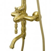 Bronze de Luxe Tiffany 1919BR Душевая система в комплекте со смесителем (Бронза)