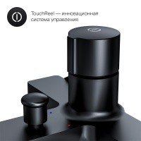 AM.PM X-Joy TouchReel F85A10522 Смеситель для ванны (чёрный матовый)