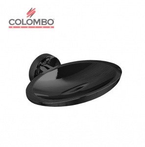 Colombo Design PLUS W4901.GL - Металлическая мыльница | настенная (Графит полированный)